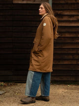 Cape Cove Women's Embrace Water Resistant Sherpa Lined Coat - Brown - Small