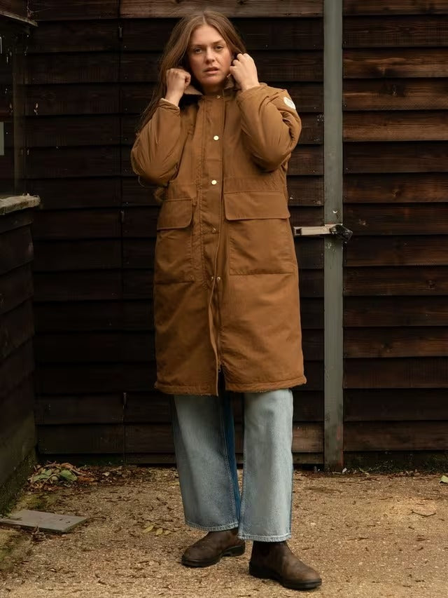 NEW Cape Cove Men's Embrace Regular Fit Water Resistant Coat - Brown - Medium