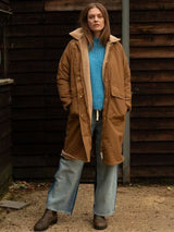 NEW Cape Cove Men's Embrace Regular Fit Water Resistant Coat - Brown - Medium