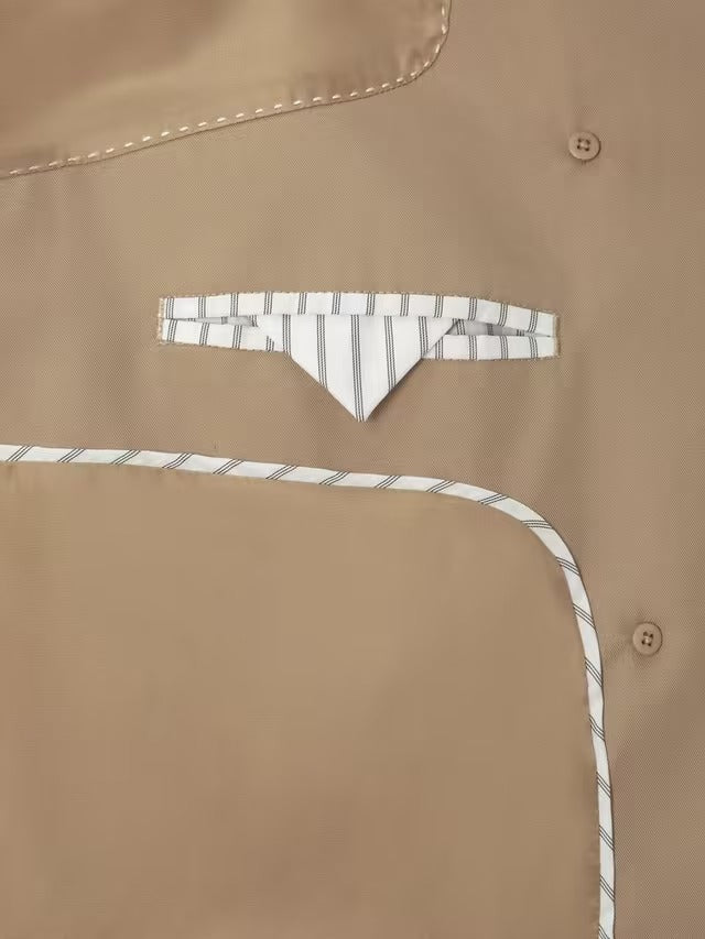 John Lewis Women's Water Repellent Belted Classic Trench Coat - Camel UK 10