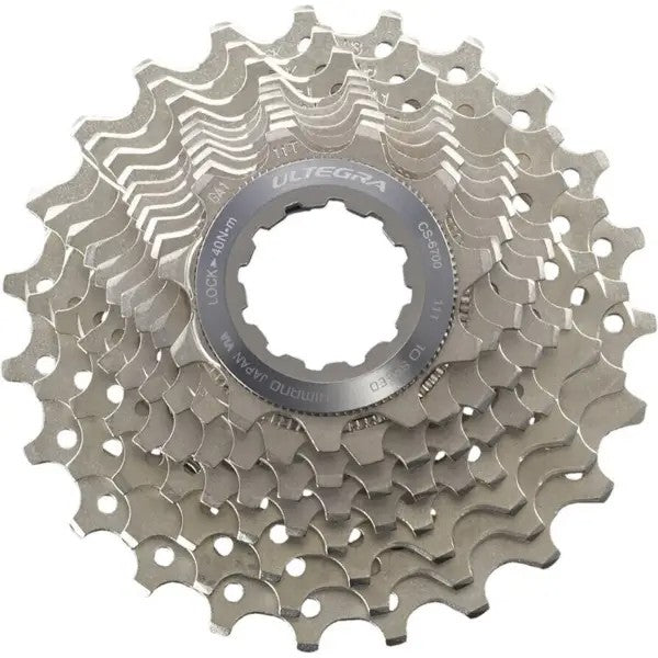 NEW Shimano Bike Spares Ultegra CS-6700 10S 12-30T Cassette Sprocket - Silver