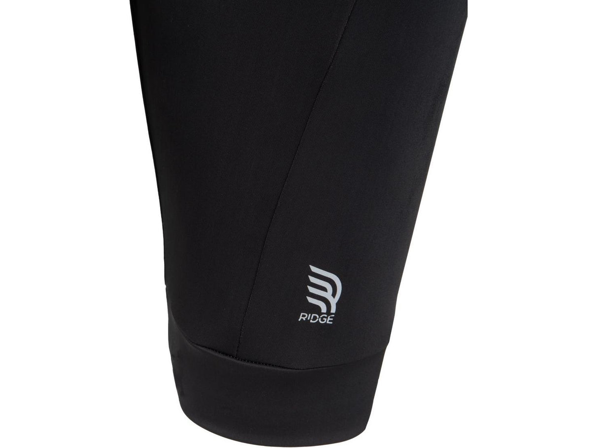 Ridge Womens Sports Cycling Polyester Shorts with Grippers - Size 10 - Black