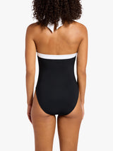 JETS Eternal Halterneck Non Wired Women's One Piece Swimsuit - UK 10 - Black