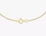 IBB Jewellery Astrology 9ct Yellow Gold Zodiac Pendant Necklace - Libra