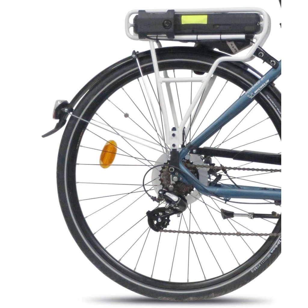 Wayscral Bicycle by Michelin Unisex 7-Speed Aluminium City Bike 28" - Blue