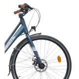 Wayscral Bicycle by Michelin Unisex 7-Speed Aluminium City Bike 28" - Blue