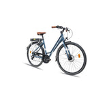 Wayscral Bicycle by Michelin Unisex 7-Speed Aluminium City Bike 28" - Blue