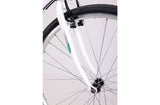 Apollo Excelle 18-Speed V-Brake Womens Hybrid Bike - Small - White/Green