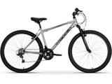 Apollo Slant 18-Gears V-Brake Steel Mountain Bike - Silver - Small - 14"