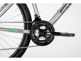 Apollo Slant Men's Mountain Bike 26" Wheels 18 Speed - 17" Medium - Silver