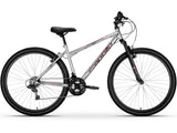 Apollo Twilight 18-Speed V-Brakes Womens Mountain Bike - Silver - Large 20''