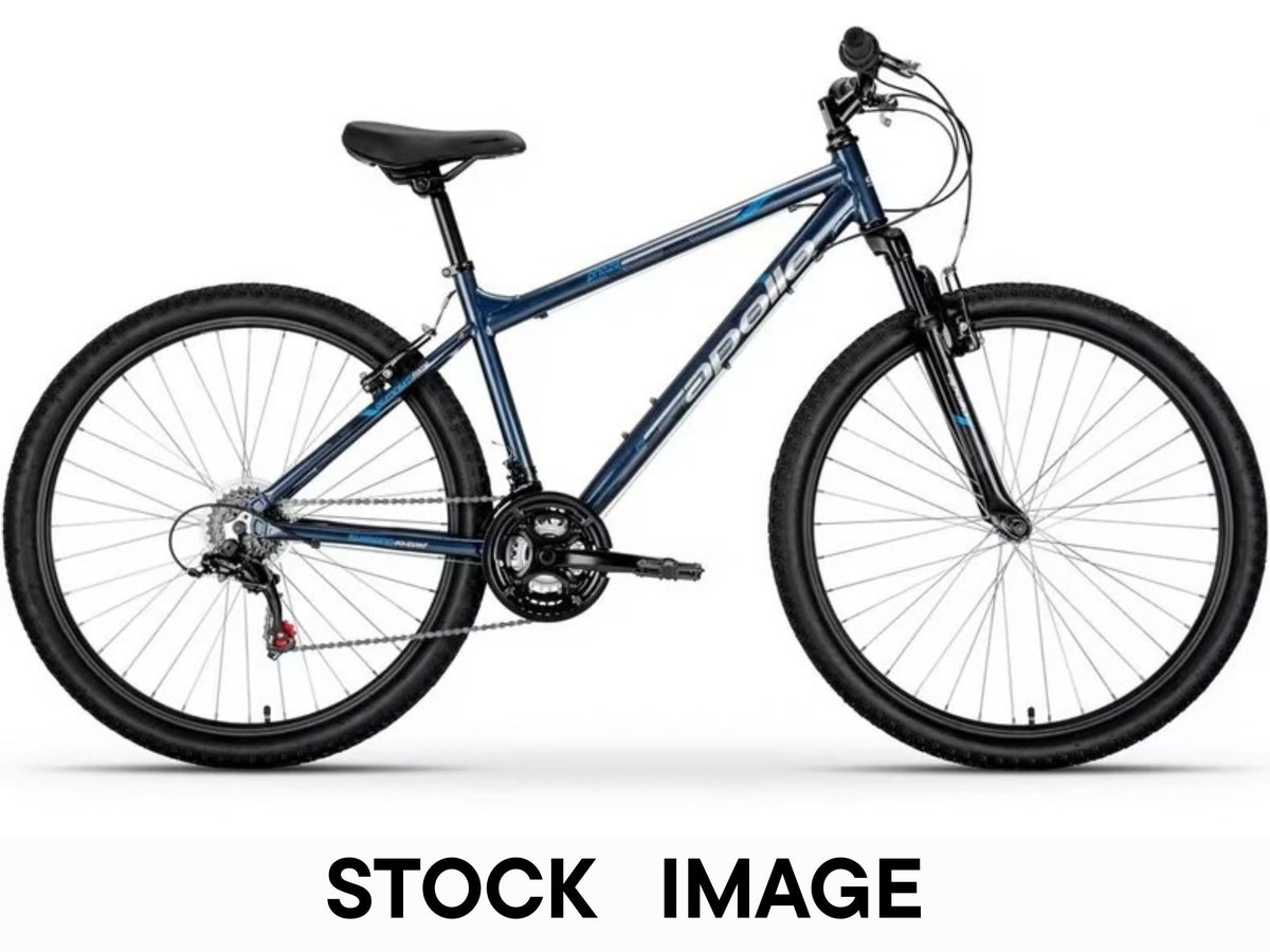 Apollo Phaze 18-Speed 27.5in Wheel Alloy Hardtail Mountain Bike Large - Blue