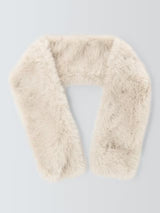 Weekend MaxMara Women's Cabras Soft Faux Fur Winter Wrap Stole - Cream
