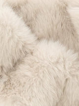 Weekend MaxMara Women's Cabras Soft Faux Fur Winter Wrap Stole - Cream