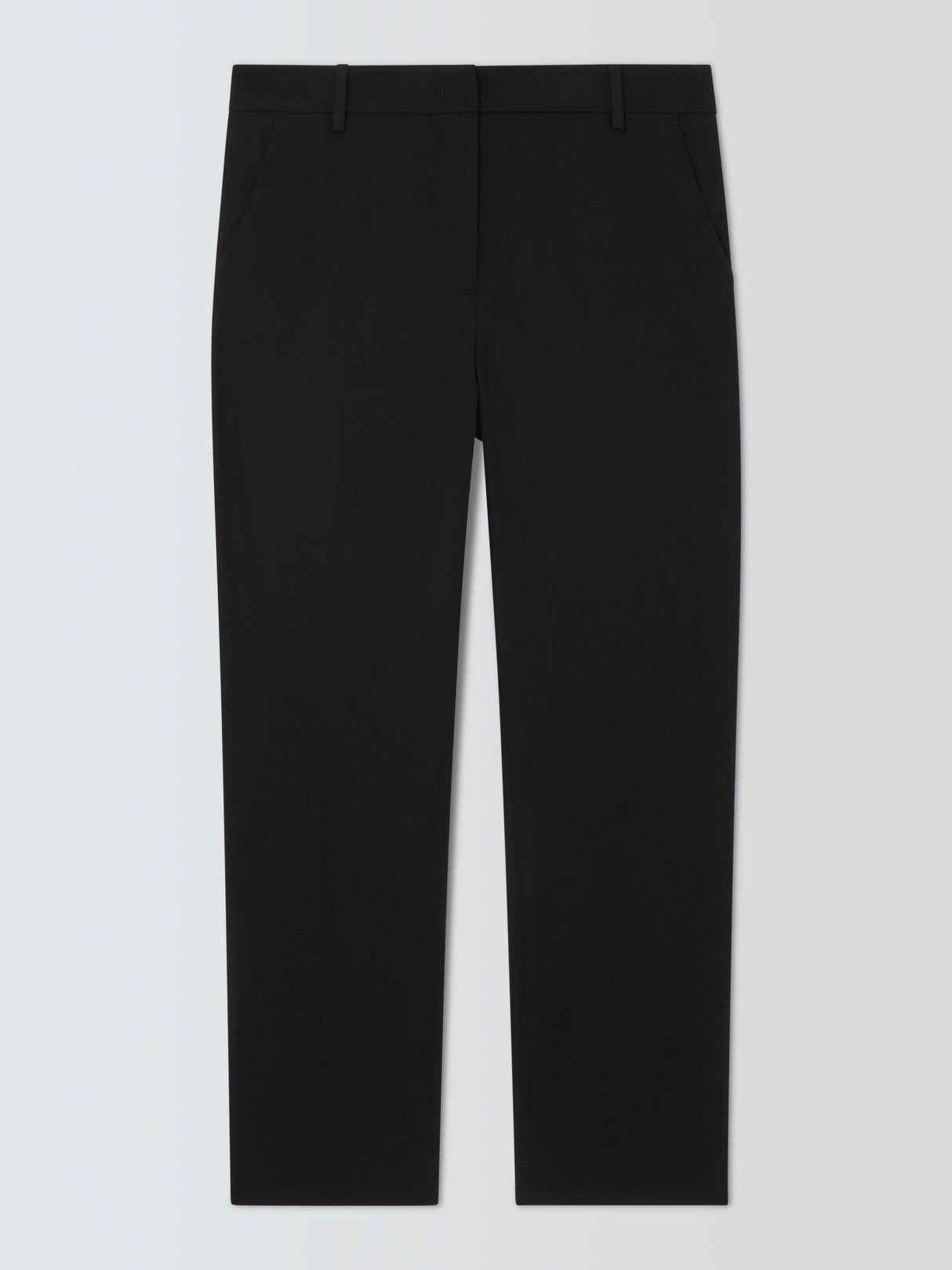 Weekend MaxMara Cecco Straight Mid Plain Women's Trousers - Black - Size 16