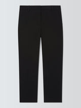 Weekend MaxMara Cecco Straight Mid Plain Women's Trousers - Black - Size 16