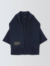 Weekend MaxMara Women's Fulcro Wool Mix Casual Short Coat - Navy - UK 8