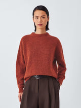 Weekend MaxMara Women's Tuono Crew Neck Wool Rich Jumper - Terracotta - XL