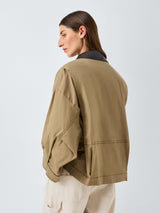 Weekend MaxMara Dorema Women's Cotton Blend Short Coat - Brown - UK 18