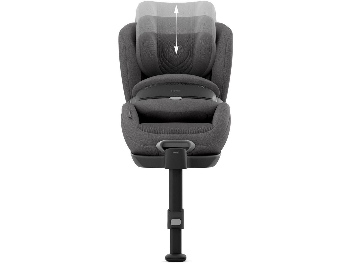 Cybex Anoris T2 i-Size Airbag Adjustable Headrest Car Seat - Mirage Grey