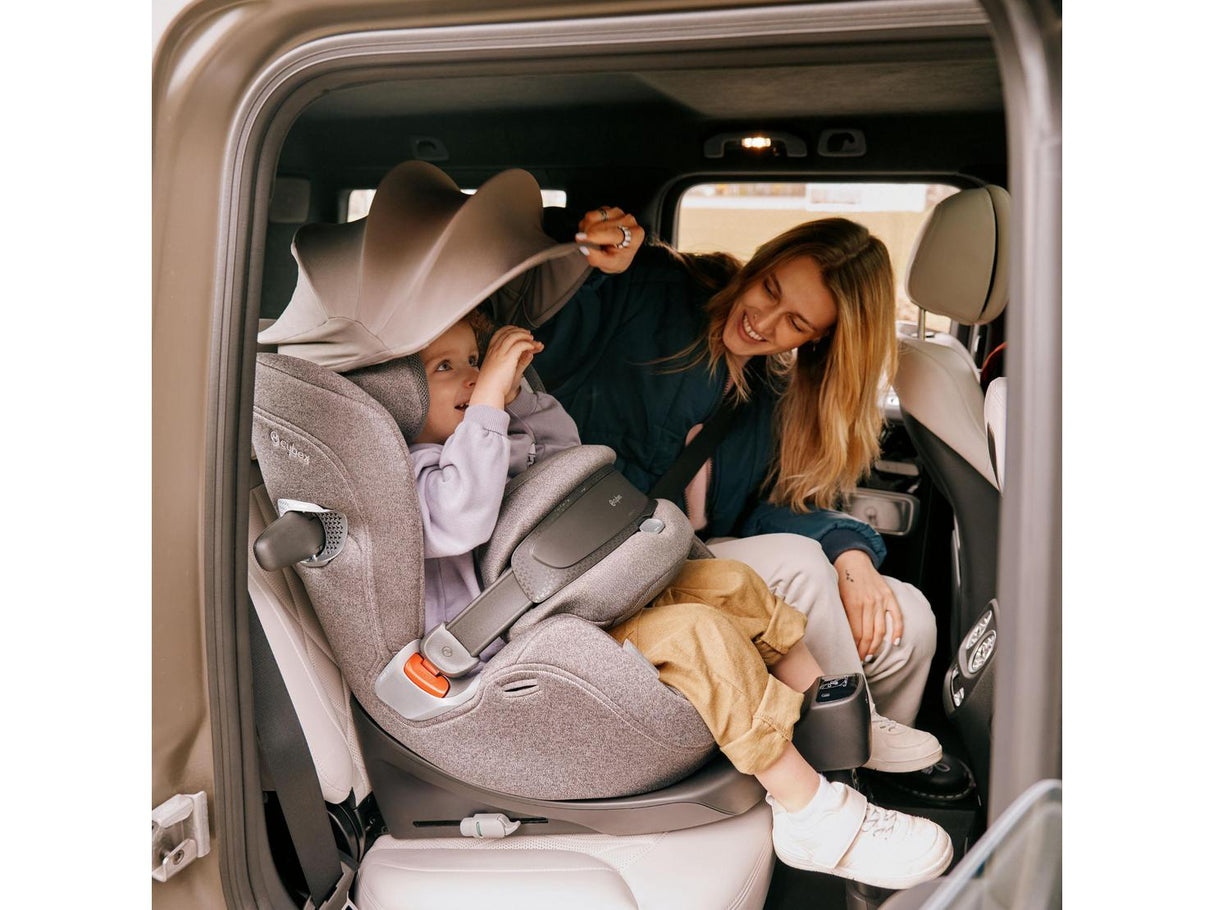 Cybex Anoris T2 i-Size Airbag Adjustable Headrest Car Seat - Mirage Grey