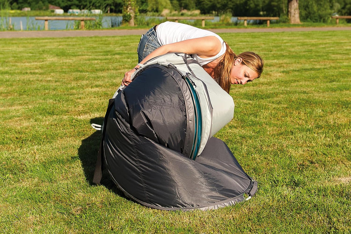 Coleman Galiano 2 Person Fast Pitch Pop Up Waterproof Camping Tent - Blue - Kazoop 