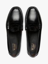 G.H.BASS Larson Easy Weejuns Leather Penny Men's Loafers - Black - Size 11