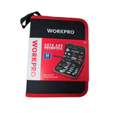 WorkPro 325179 Auto & Motorcycle Maintenance Tool Kit Set of 51 Pieces