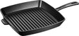 STAUB Cast Iron Square American Grill Pan - Black - 26cm - Kazoop 