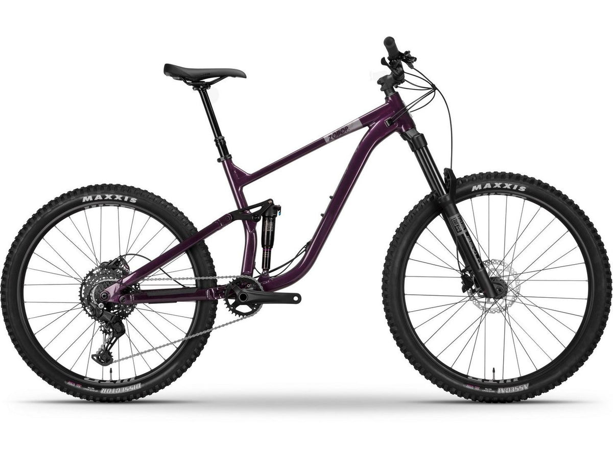 Voodoo Zobop 2025 Unisex 10-Speed Hydraulic Mountain Bike - Purple - Medium
