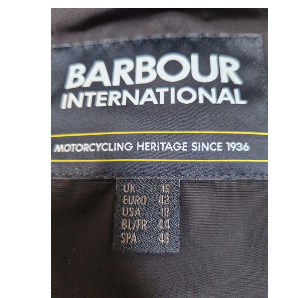 Barbour International Women's Piper Casual Showerproof Jacket - Black - 16UK