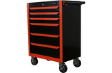 Halfords 27" 6 Drawer Garage Workshop Tool Chest Cabinet - Neon Orange