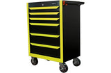 Halfords 27" 6 Drawer Garage Workshop Tool Chest Cabinet - Neon Yellow