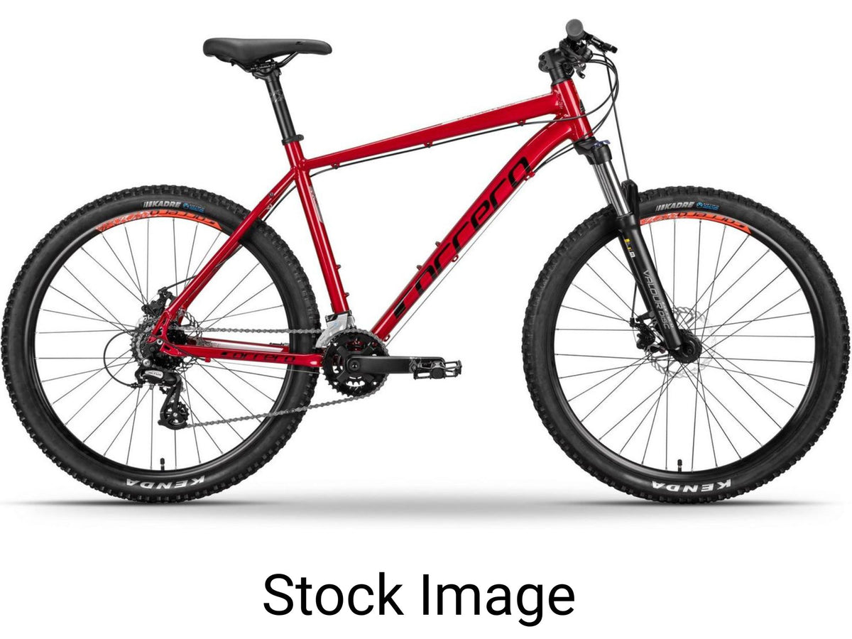 Carrera Valour Disc 27.5in-Wheels Men's Mountain Bike - 18in Medium - Red