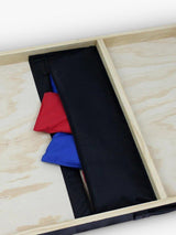 Baden Pro Series Wooden Cornhole Toss Game Set 2 Boards & 8 Bags - Multi