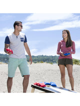 Baden Pro Series Wooden Cornhole Toss Game Set 2 Boards & 8 Bags - Multi