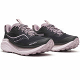 Saucony Xodus Ultra 3 Women's Trail Running Trainer Shoes UK 8 - Black/Quail