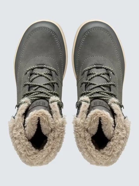 Helly Hansen Women's Sorrento 2 Casual Leather Winter Boots Beluga - Size 7
