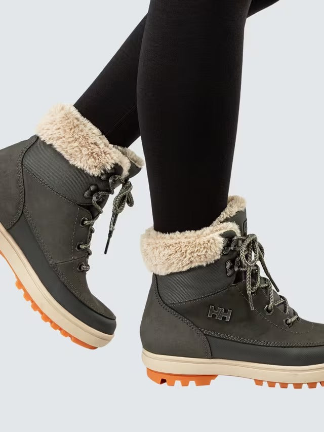 Helly Hansen Women's Sorrento 2 Casual Leather Winter Boots Beluga - Size 7