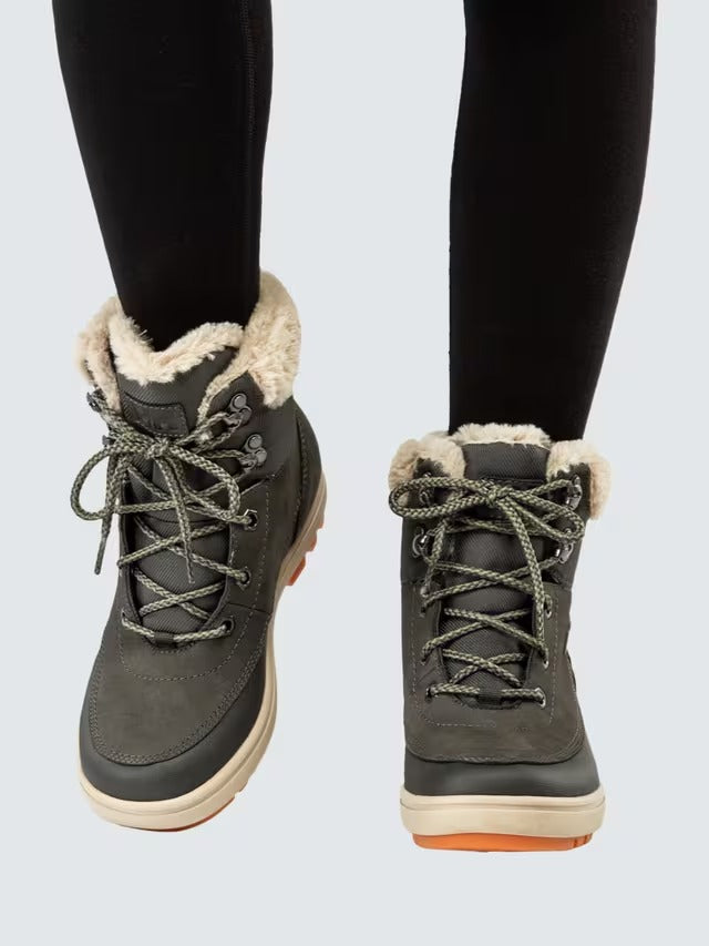 Helly Hansen Women's Sorrento 2 Casual Leather Winter Boots Beluga - Size 7