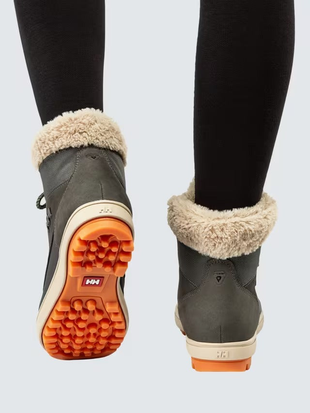 Helly Hansen Women's Sorrento 2 Casual Leather Winter Boots Beluga - Size 7