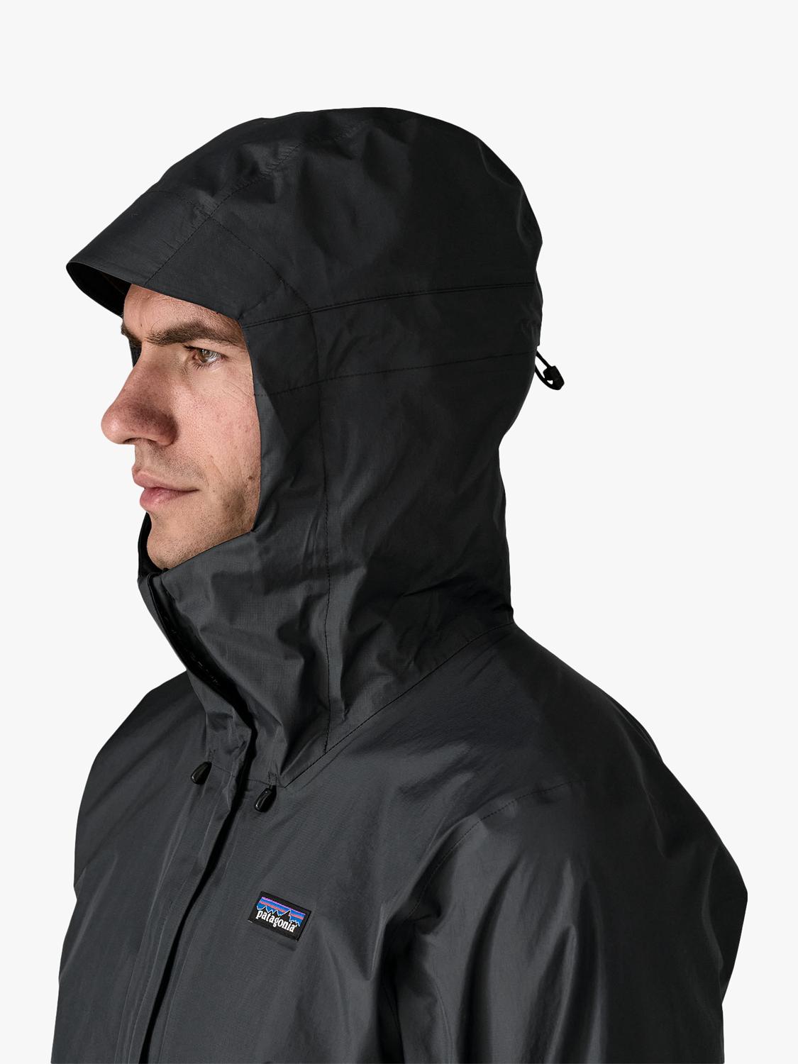 Patagonia Men's Torrentshell 3L Lightweight Rain Jacket - Black - Medium
