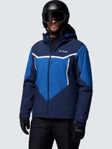 Columbia Men's Liftline Waterproof Winter Ski Jacket - Navy/Blue - Size M