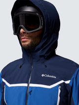 Columbia Men's Liftline Waterproof Winter Ski Jacket - Navy/Blue - Size M