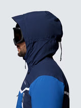 Columbia Men's Liftline Waterproof Winter Ski Jacket - Navy/Blue - Size M