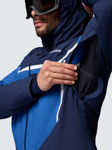 Columbia Men's Liftline Waterproof Winter Ski Jacket - Navy/Blue - Size M