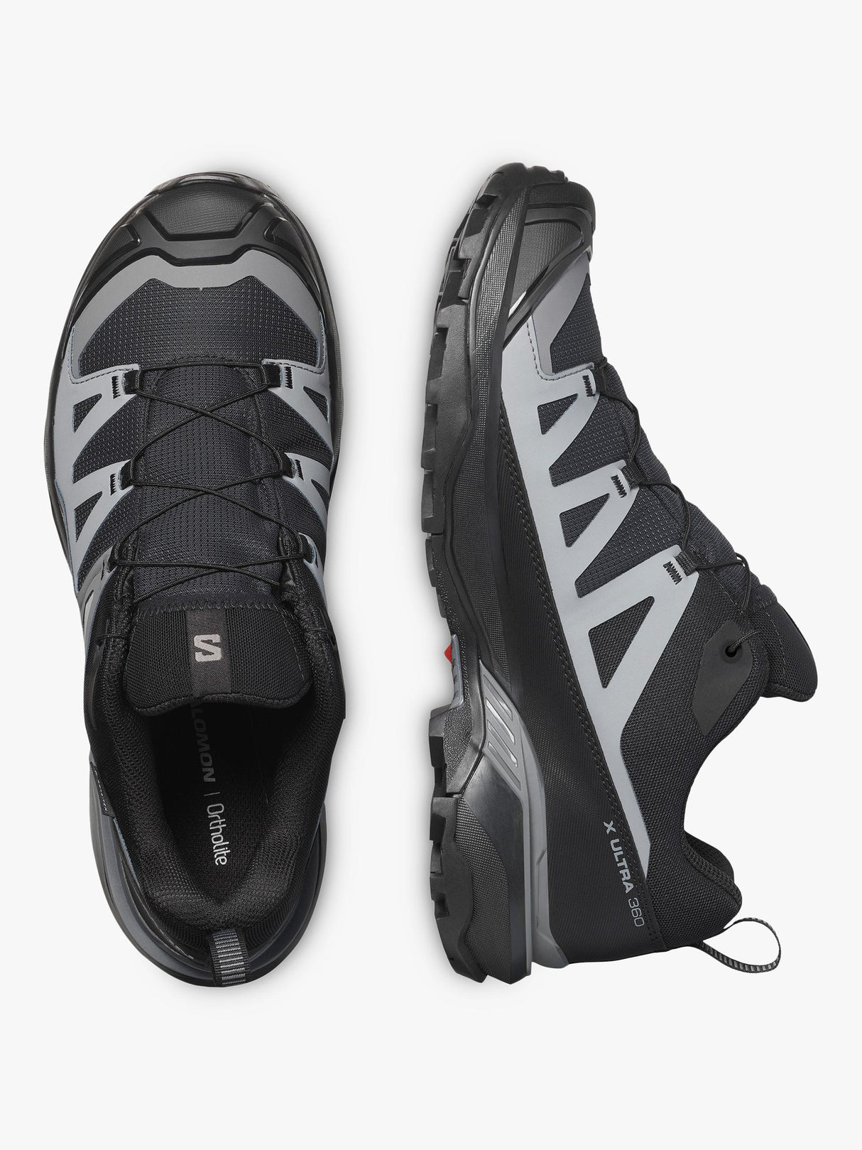 Salomon X Ultra 360 Hiking Sports Men's Trainers Shoes - Black/Magnet UK 11