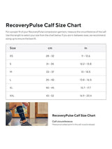Therabody RecoveryPulse Calf Vibrating Compression Sleeve - Black - Small