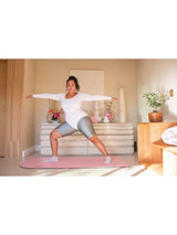 Bala The Play Pilates Yoga Waterproof Non-Slip Fitness Workout Mat - Blush