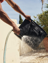 Red Waterproof Sports Pockets Obsidian 33L Tote Bag -Black H40 x W50 x D23cm